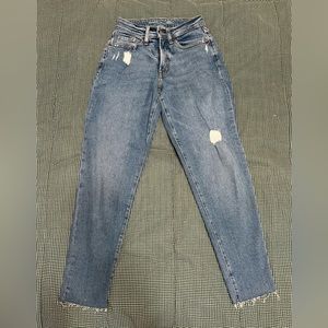 Old Navy High-Rise Curvy O.G. Straight Jeans- Size 4